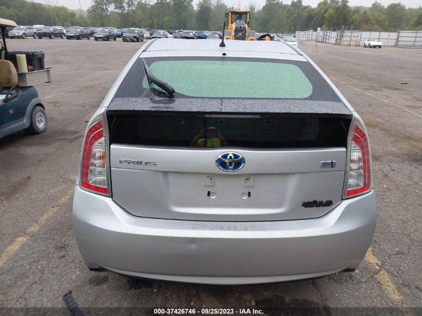 2013 TOYOTA PRIUS ONE/TWO/THREE/FOUR/FIVE - JTDKN3DU4D5630010