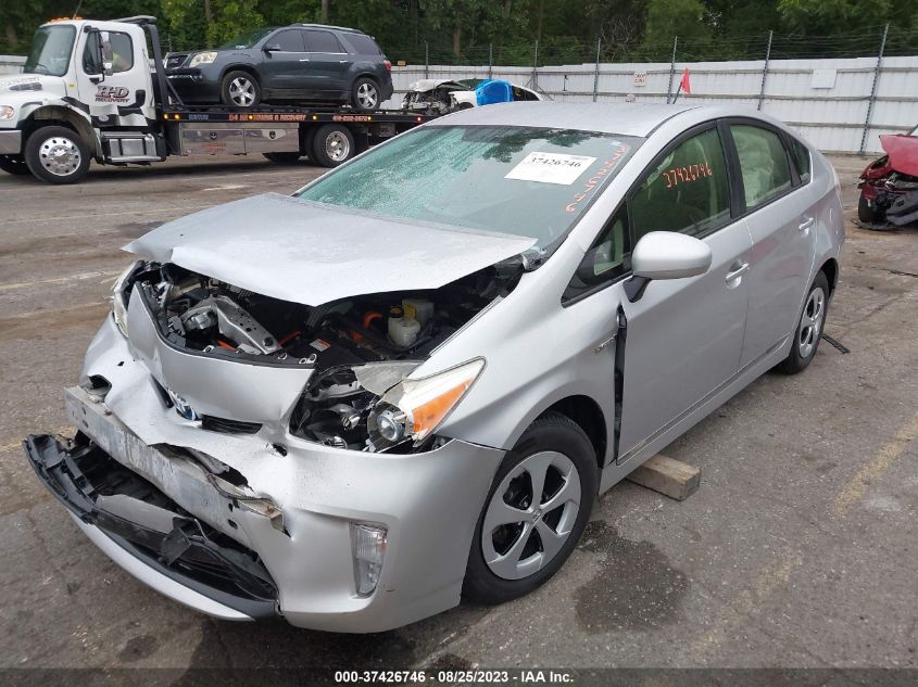 2013 TOYOTA PRIUS ONE/TWO/THREE/FOUR/FIVE - JTDKN3DU4D5630010