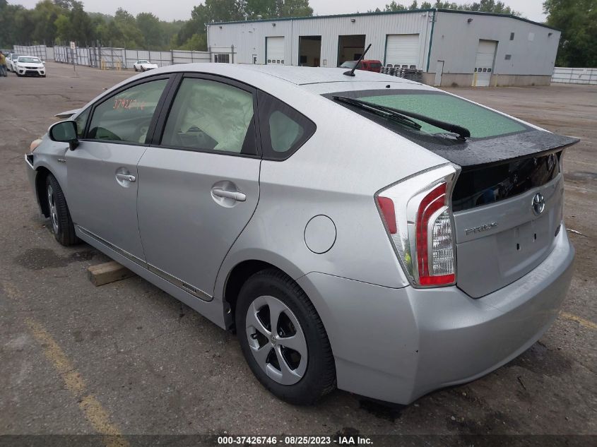 2013 TOYOTA PRIUS ONE/TWO/THREE/FOUR/FIVE - JTDKN3DU4D5630010