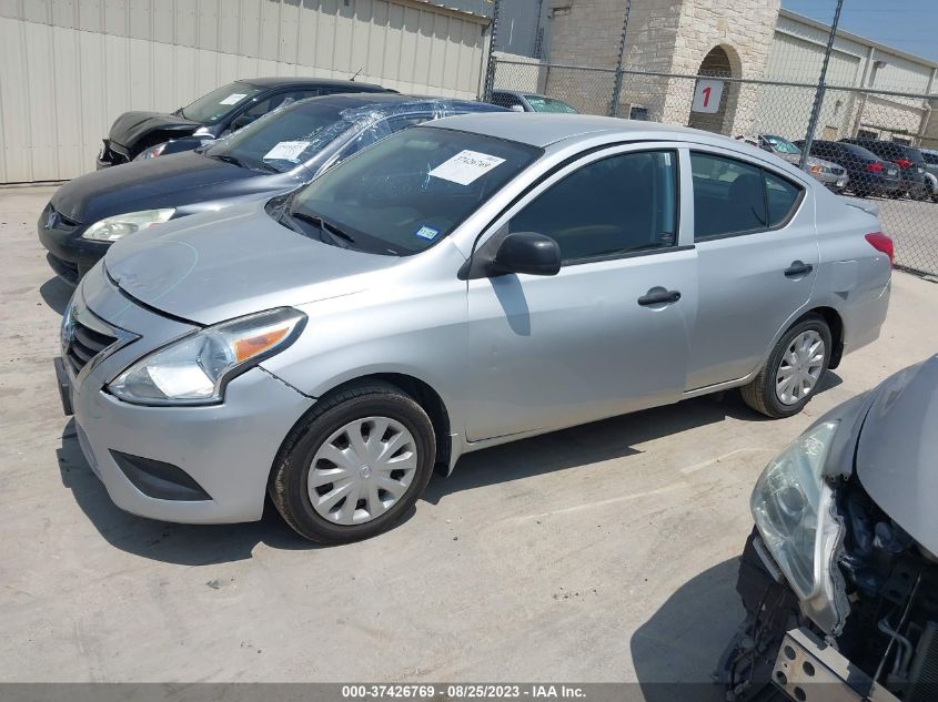 2015 NISSAN VERSA S PLUS - 3N1CN7AP0FL802761