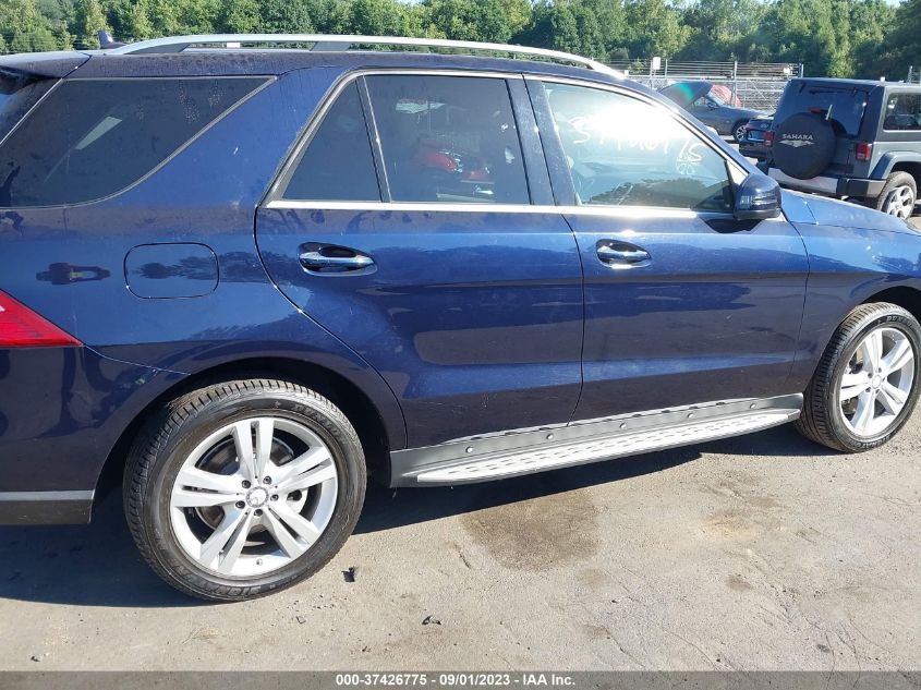2014 MERCEDES-BENZ M-CLASS ML 350 - 4JGDA5HBXEA388370