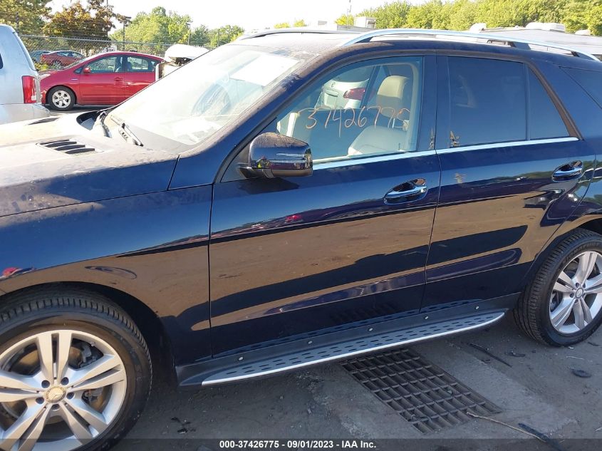 2014 MERCEDES-BENZ M-CLASS ML 350 - 4JGDA5HBXEA388370