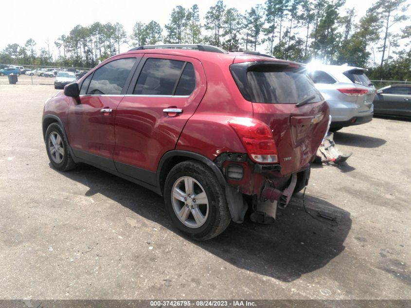 2018 CHEVROLET TRAX LT - 3GNCJLSB8JL331592