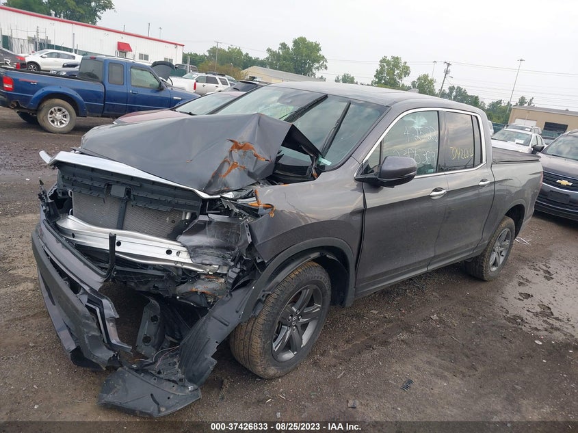 VIN 5FPYK3F75NB020635 2022 HONDA RIDGELINE RTL-E