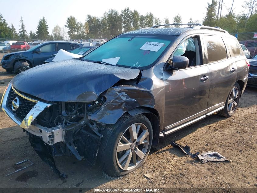 2014 NISSAN PATHFINDER PLATINUM - 5N1AR2MM2EC712353