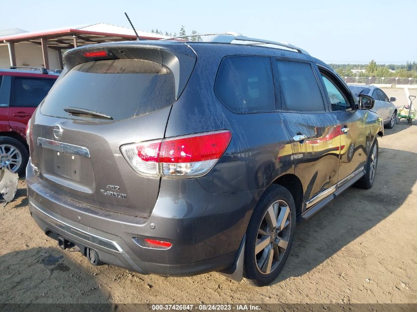 2014 NISSAN PATHFINDER PLATINUM - 5N1AR2MM2EC712353