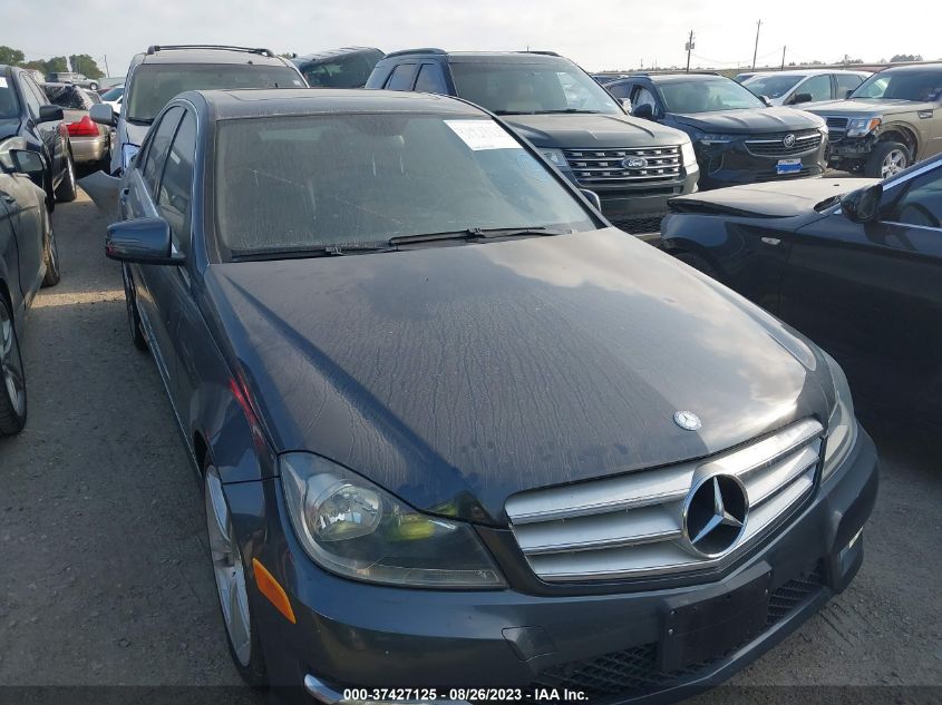 2013 MERCEDES-BENZ C-CLASS C 250 - WDDGF4HB4DR265344