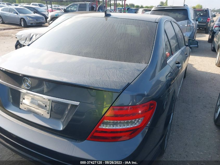 2013 MERCEDES-BENZ C-CLASS C 250 - WDDGF4HB4DR265344