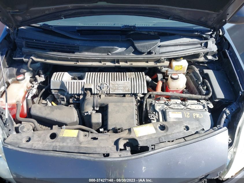 2014 TOYOTA PRIUS FOUR/FIVE/THREE/ONE/TWO - JTDKN3DU5E0372501