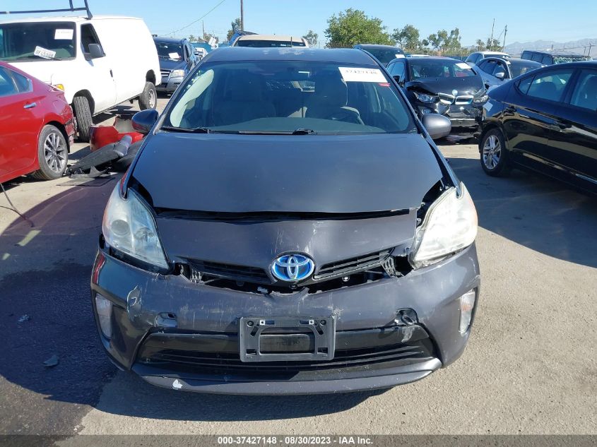 2014 TOYOTA PRIUS FOUR/FIVE/THREE/ONE/TWO - JTDKN3DU5E0372501