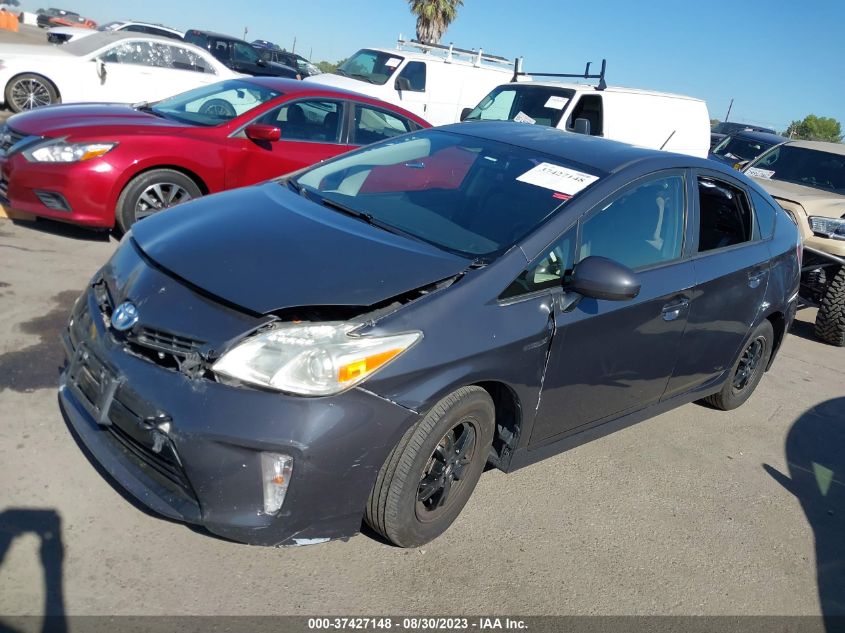 2014 TOYOTA PRIUS FOUR/FIVE/THREE/ONE/TWO - JTDKN3DU5E0372501