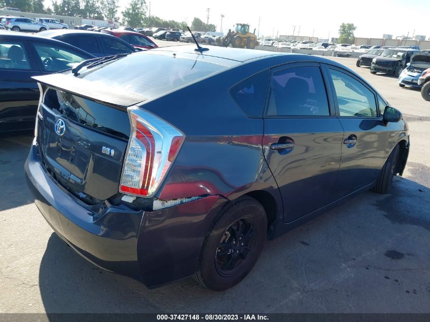 2014 TOYOTA PRIUS FOUR/FIVE/THREE/ONE/TWO - JTDKN3DU5E0372501