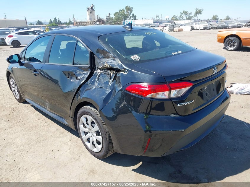 VIN 5YFEPMAE1MP240866 2021 TOYOTA COROLLA LE