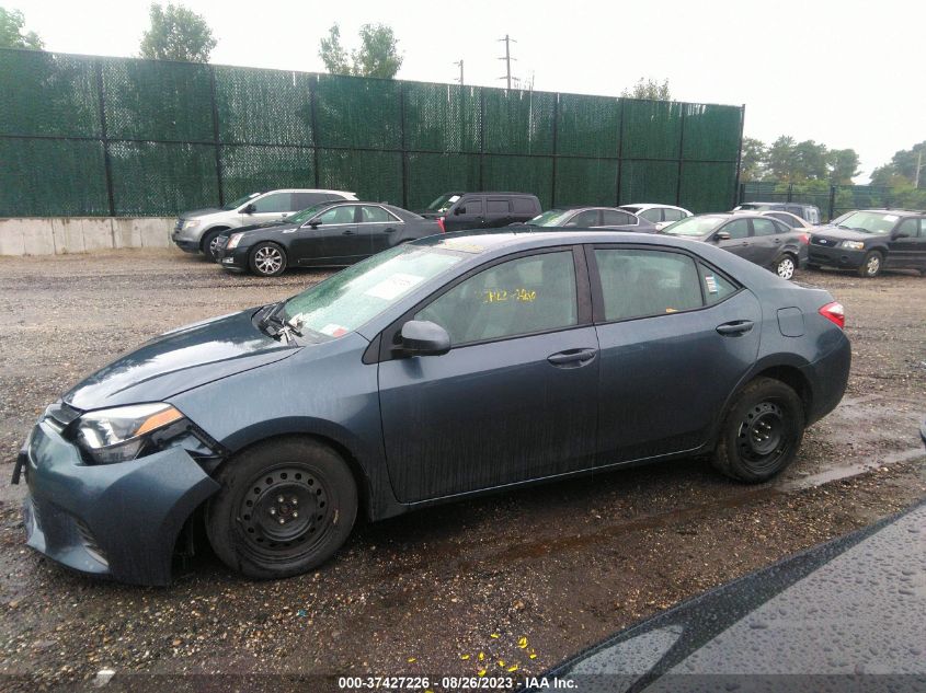 2016 TOYOTA COROLLA L/LE/LE PLS/PRM/S/S PLS - 2T1BURHEXGC729379