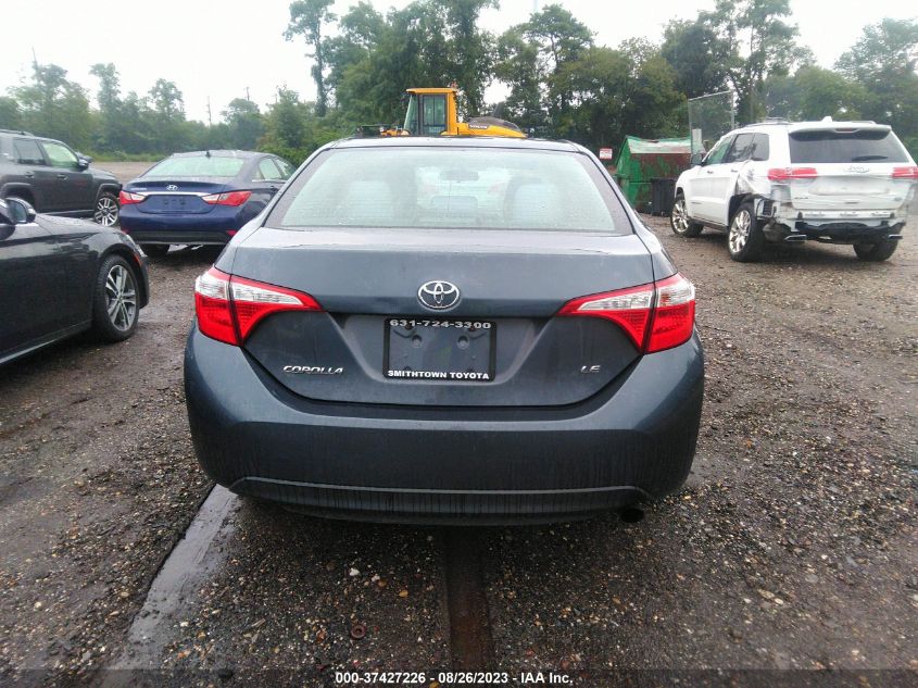 2016 TOYOTA COROLLA L/LE/LE PLS/PRM/S/S PLS - 2T1BURHEXGC729379