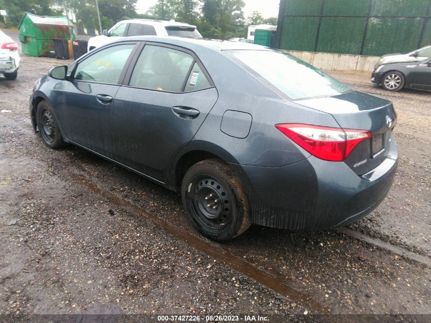 2016 TOYOTA COROLLA L/LE/LE PLS/PRM/S/S PLS - 2T1BURHEXGC729379