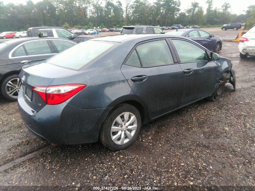 2016 TOYOTA COROLLA L/LE/LE PLS/PRM/S/S PLS - 2T1BURHEXGC729379