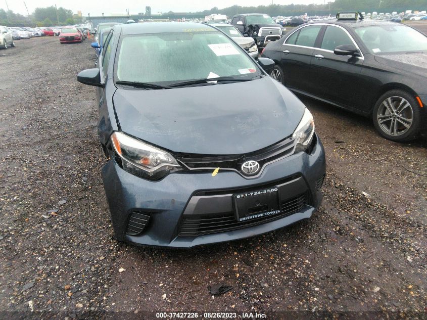 2016 TOYOTA COROLLA L/LE/LE PLS/PRM/S/S PLS - 2T1BURHEXGC729379