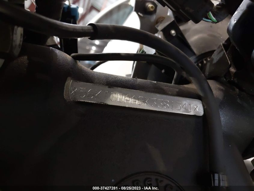 2019 INDIAN MOTORCYCLE CO. CHIEFTAIN DARK HORSE 56KTCDAA9K3381541