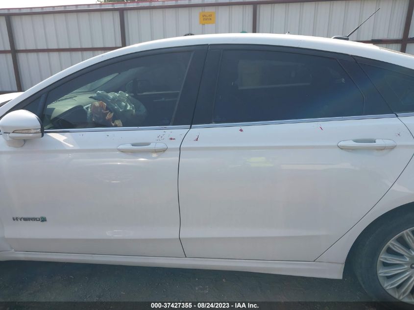 2015 FORD FUSION SE HYBRID - 3FA6P0LU2FR209419