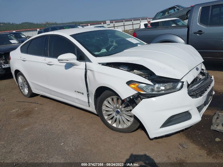 2015 FORD FUSION SE HYBRID - 3FA6P0LU2FR209419