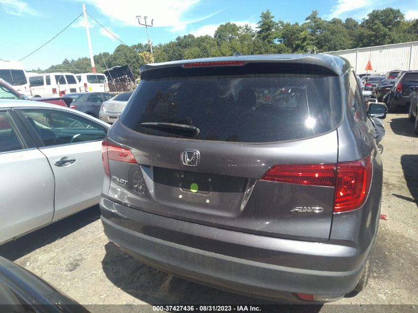 2018 HONDA PILOT EX - 5FNYF6H38JB058797