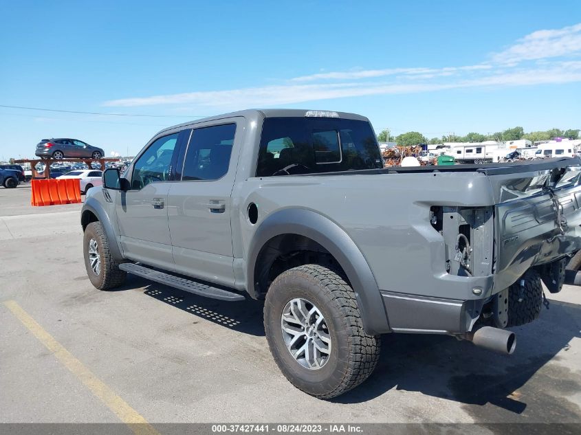 2018 FORD F-150 RAPTOR - 1FTFW1RG8JFB56557