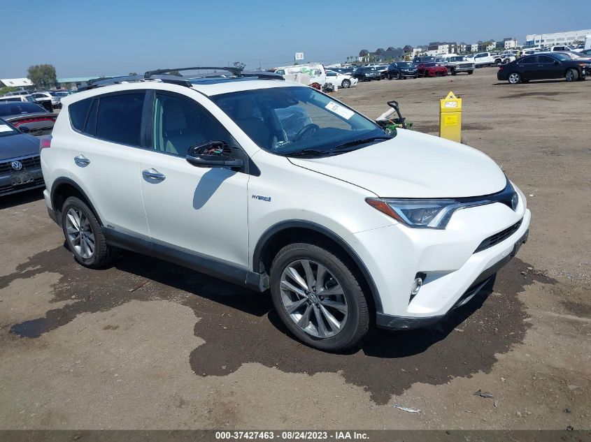 2017 TOYOTA RAV4 HYBRID LIMITED - JTMDJREV8HD097427