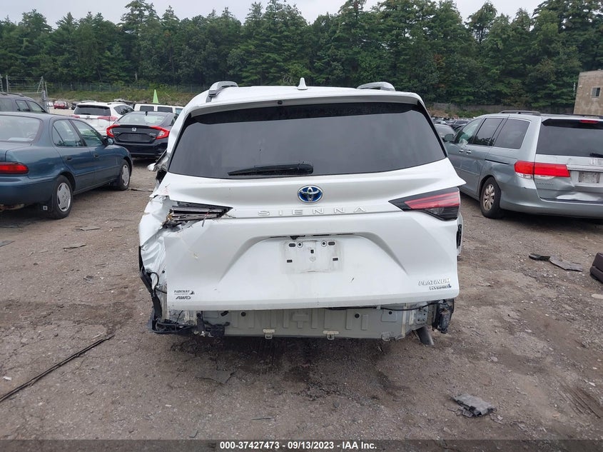 VIN 5TDESKFC3NS056449 2022 TOYOTA SIENNA PLATINUM