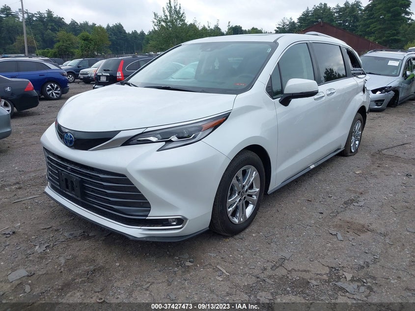 VIN 5TDESKFC3NS056449 2022 TOYOTA SIENNA PLATINUM