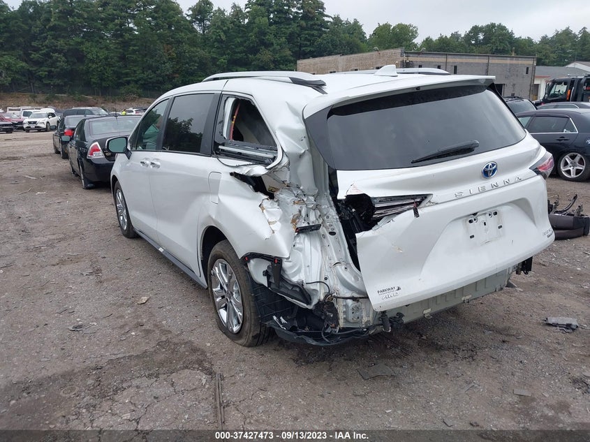 VIN 5TDESKFC3NS056449 2022 TOYOTA SIENNA PLATINUM