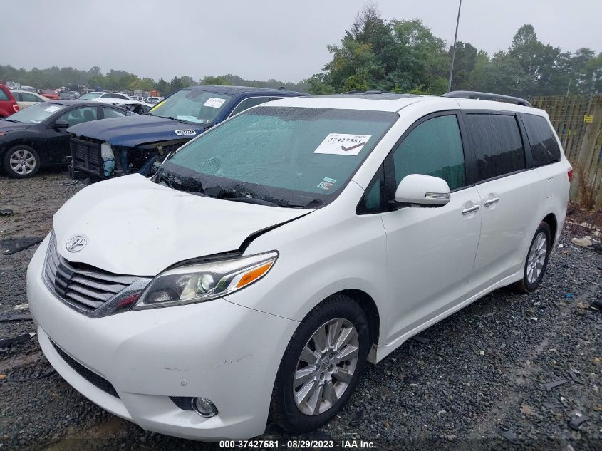 2015 TOYOTA SIENNA XLE/XLE AAS/LTD - 5TDYK3DC3FS669727