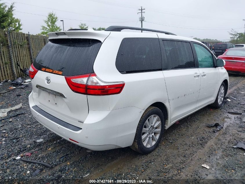 2015 TOYOTA SIENNA XLE/XLE AAS/LTD - 5TDYK3DC3FS669727