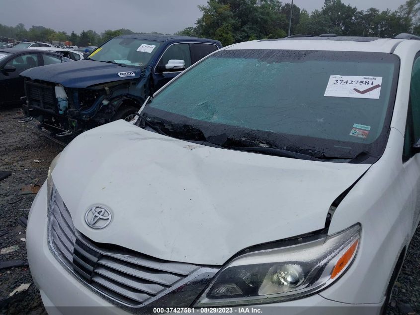 2015 TOYOTA SIENNA XLE/XLE AAS/LTD - 5TDYK3DC3FS669727