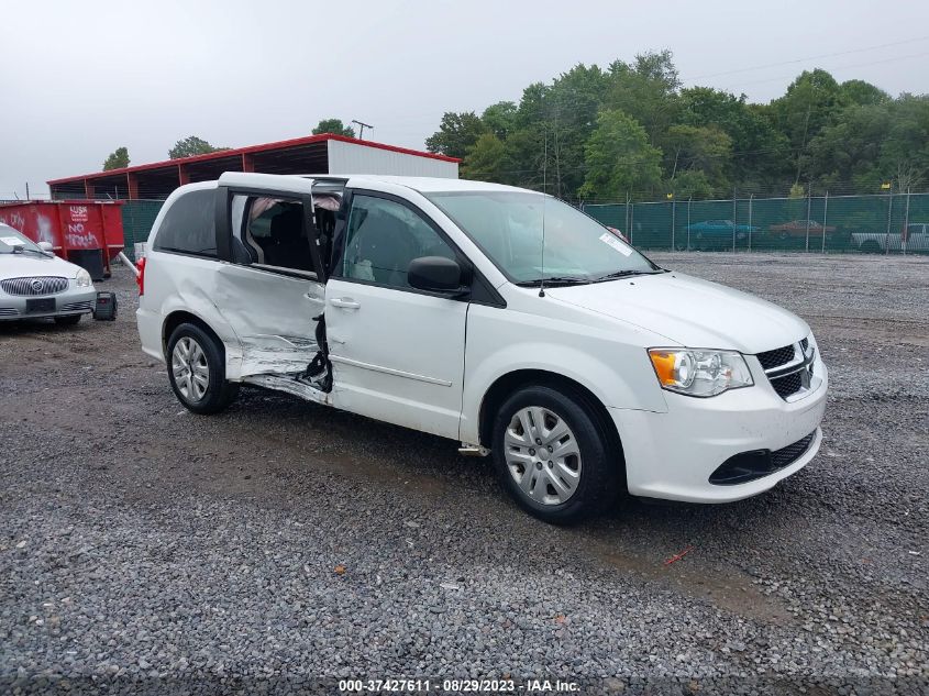 2016 DODGE GRAND CARAVAN SE - 2C4RDGBG6GR395400