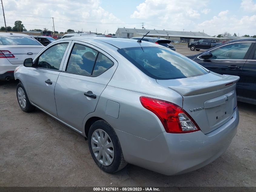 2013 NISSAN VERSA S PLUS - 3N1CN7AP1DL850525