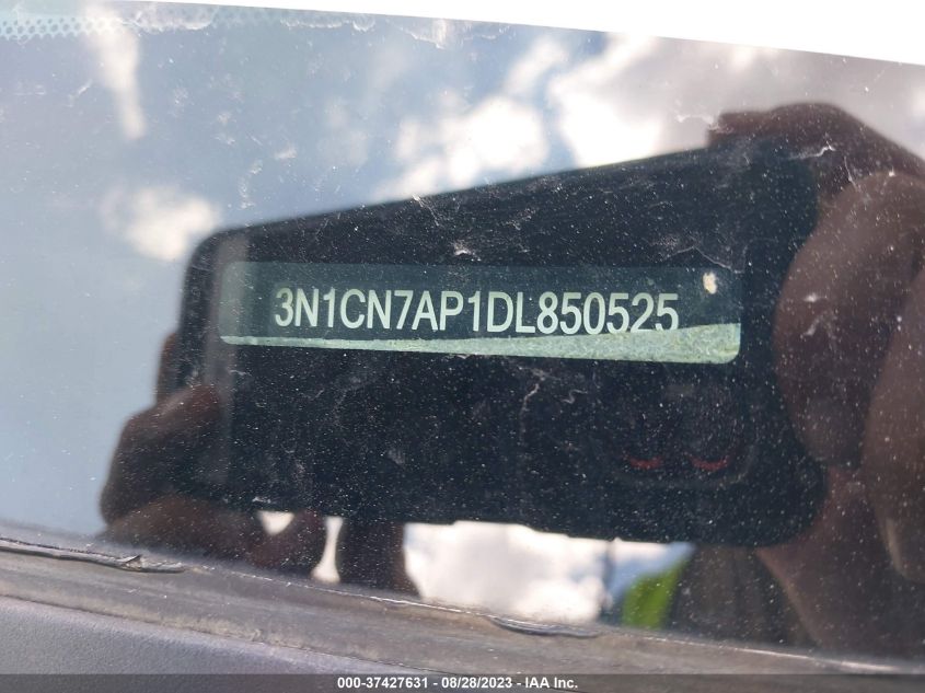 2013 NISSAN VERSA S PLUS - 3N1CN7AP1DL850525