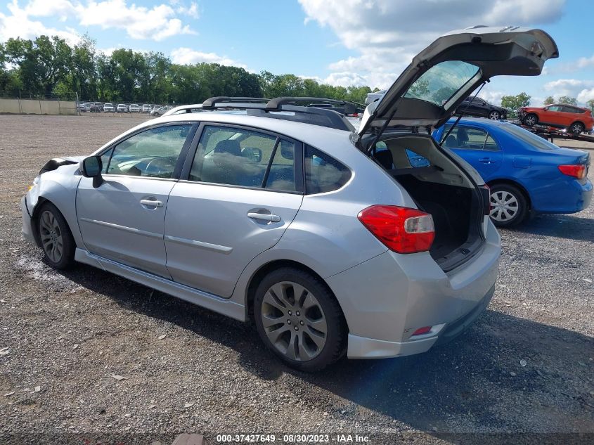 2014 SUBARU IMPREZA WAGON 2.0I SPORT PREMIUM - JF1GPAL65E8219244