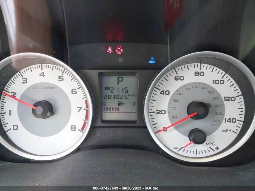 2014 SUBARU IMPREZA WAGON 2.0I SPORT PREMIUM - JF1GPAL65E8219244