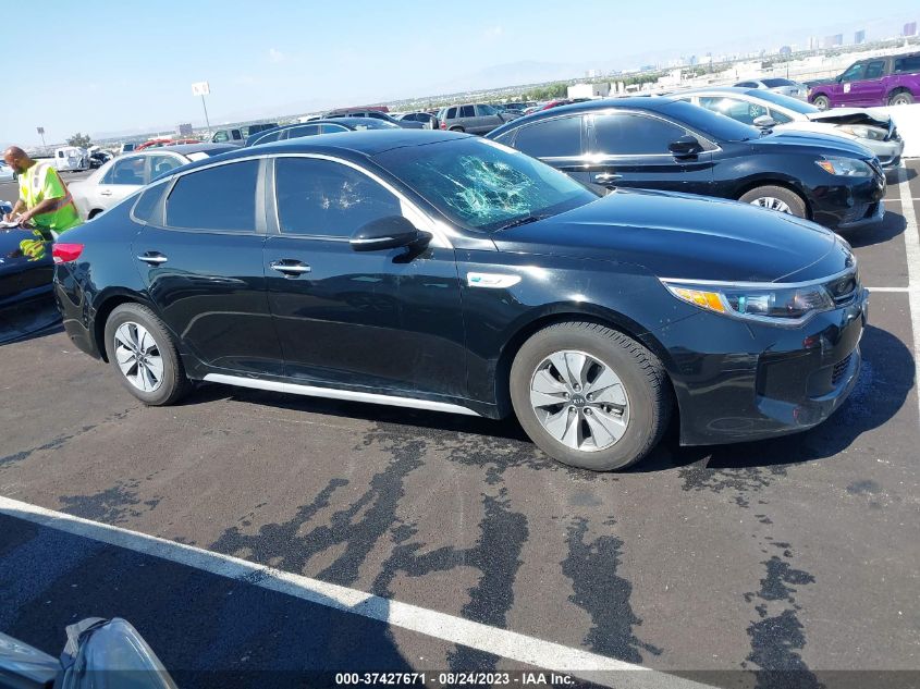 2017 KIA OPTIMA HYBRID BASE - KNAGT4LE4H5017657