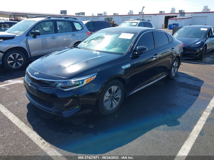 2017 KIA OPTIMA HYBRID BASE - KNAGT4LE4H5017657