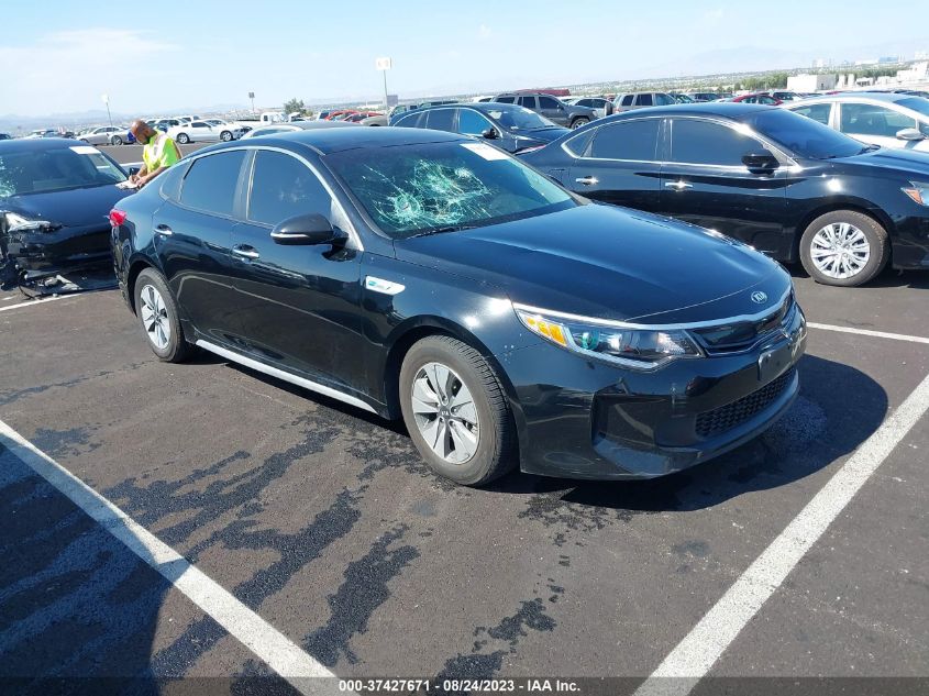 2017 KIA OPTIMA HYBRID BASE - KNAGT4LE4H5017657