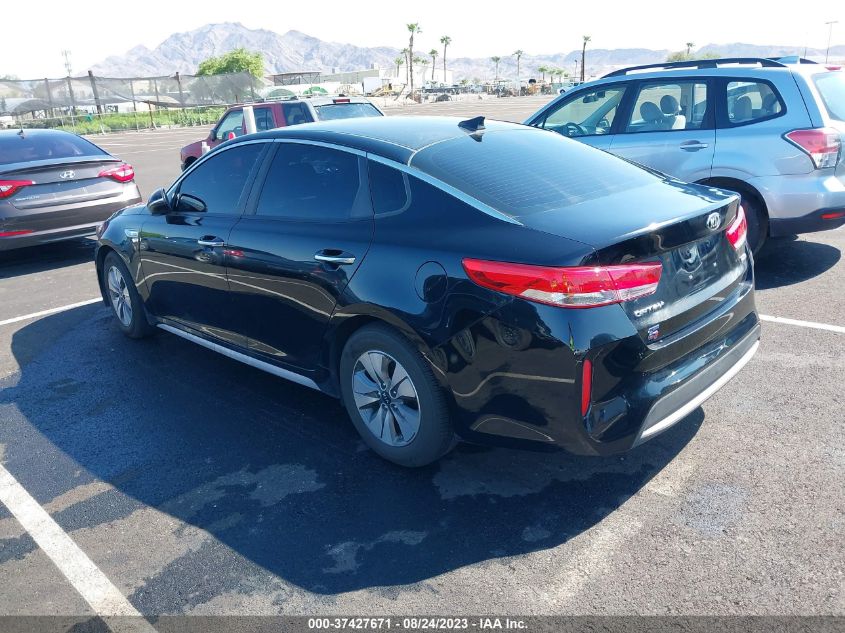 2017 KIA OPTIMA HYBRID BASE - KNAGT4LE4H5017657