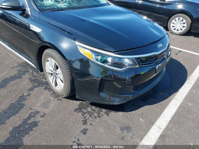 2017 KIA OPTIMA HYBRID BASE - KNAGT4LE4H5017657