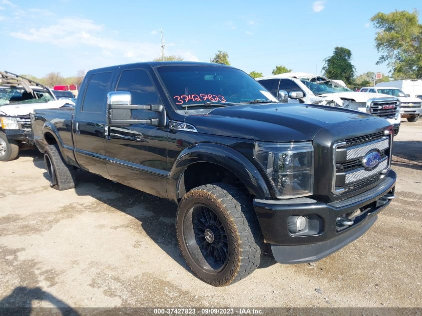2015 FORD SUPER DUTY F-250 SRW LARIAT/PLATINUM - 1FT7W2BTXFEA45250