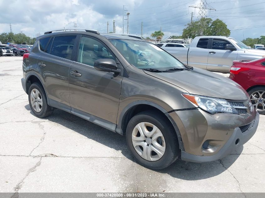 2013 TOYOTA RAV4 LE - 2T3ZFREV7DW062317