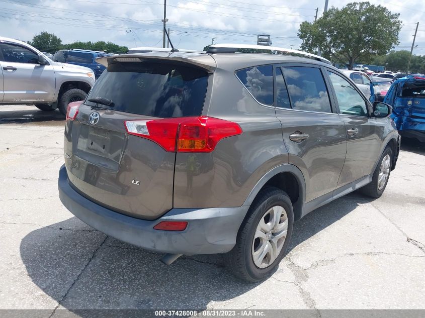 2013 TOYOTA RAV4 LE - 2T3ZFREV7DW062317