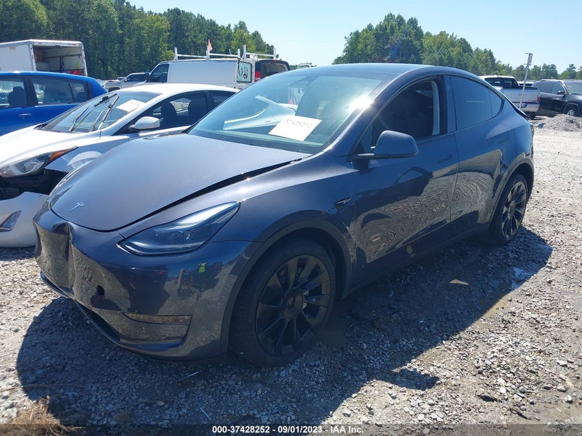 VIN 7SAYGDEE3PF648831 2023 TESLA MODEL Y LONG RANGE