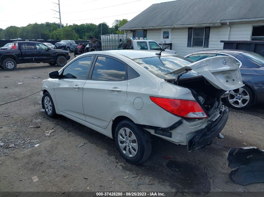 2016 HYUNDAI ACCENT SE - KMHCT4AE7GU965099
