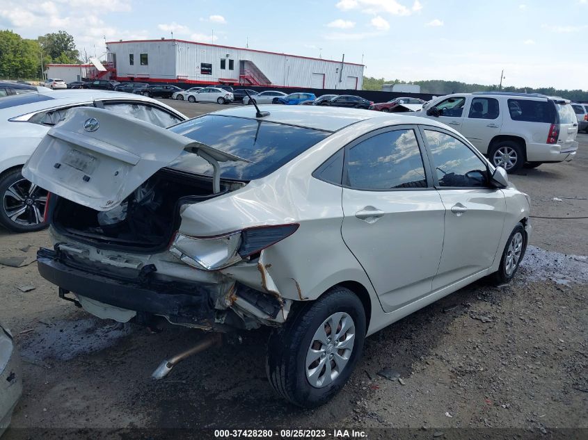 2016 HYUNDAI ACCENT SE - KMHCT4AE7GU965099
